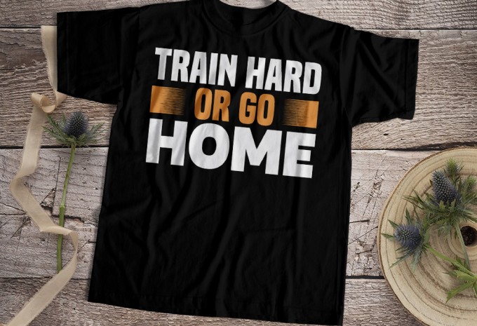 Gym T-shirt Design Bundle