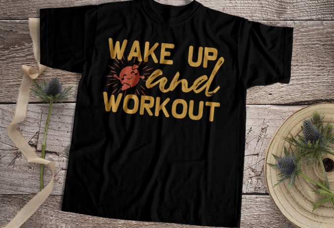 Gym T-shirt Design Bundle