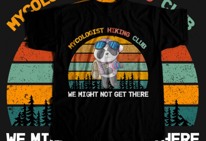 Hiking T-shirt Design Bundle