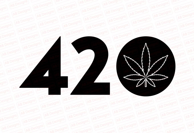 420 Weed T-shirt Design