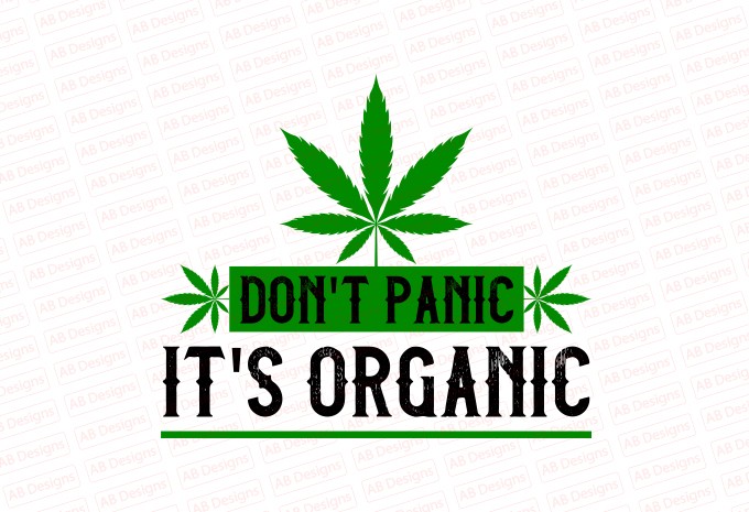 Don't Panic It's Organic T-shirt Design