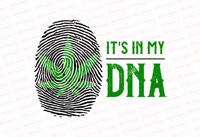 It's In My DNA T-shirt Design