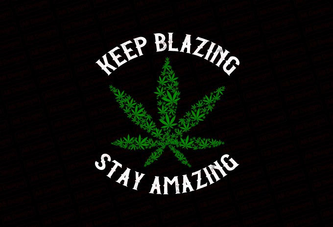 Keep Blazing Stay Amazing T-shirt Design