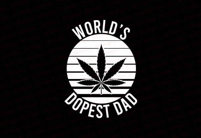 Worlds Dopest Dad T-shirt Design