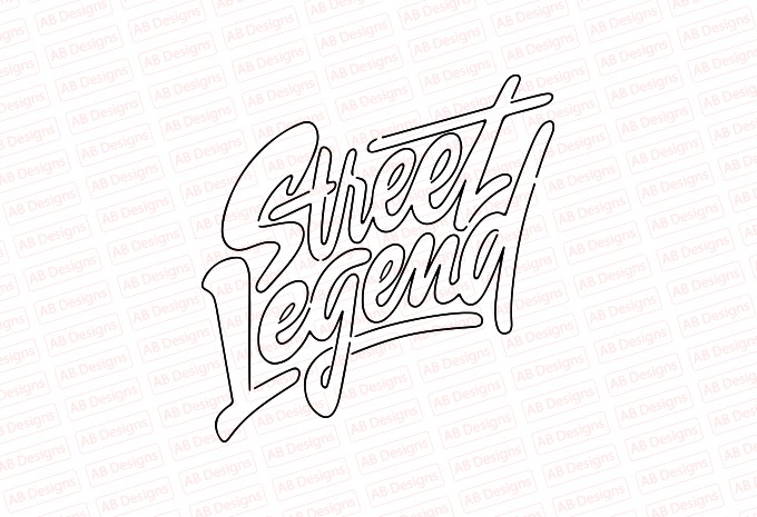Street legend T-Shirt Design