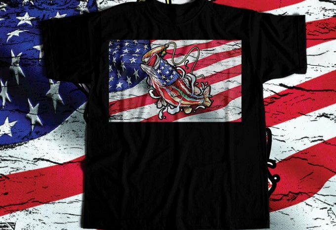 Fishing T-shirt Design