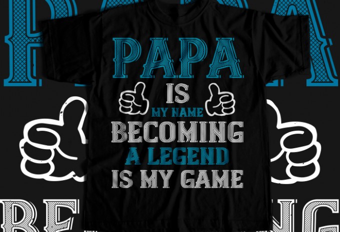 Father T-shirt Design Bundle