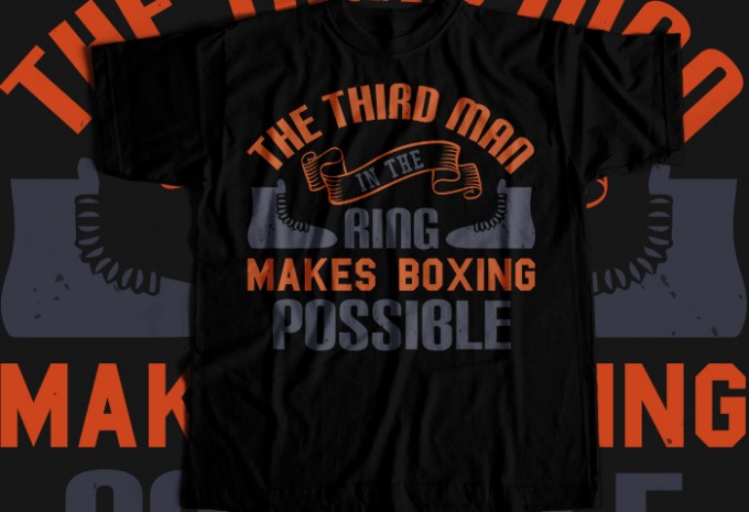 Boxing T-shirt Design Bundle