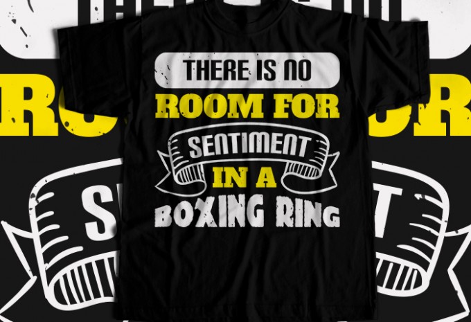 Boxing T-shirt Design Bundle