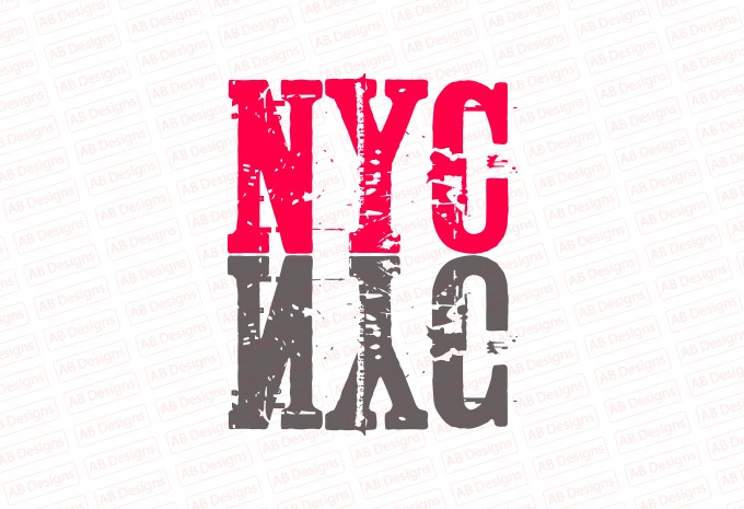 NYC, New york city USA T-Shirt Design