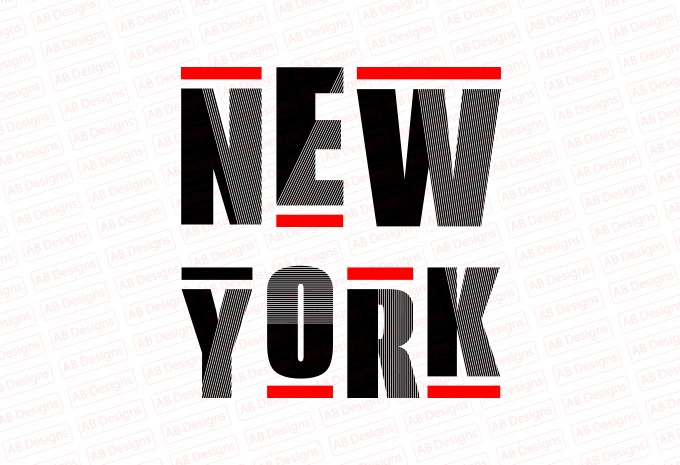 NYC, New york city USA T-Shirt Design