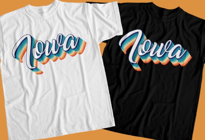 State of America T-Shirt Design Bundle