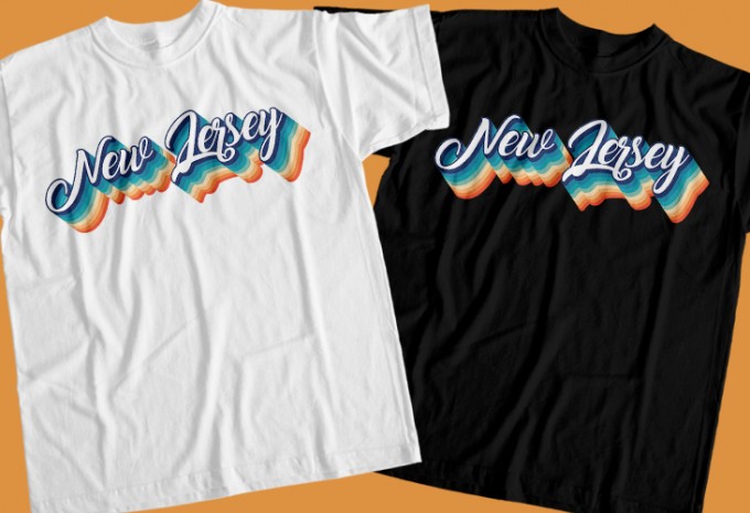 State of America T-Shirt Design Bundle
