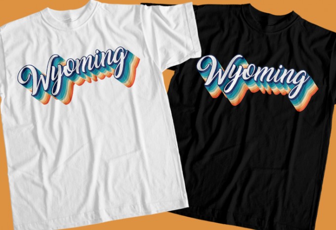 State of America T-Shirt Design Bundle