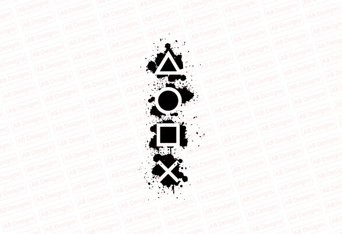 Gaming playstations, gaming buttons T-Shirt Design