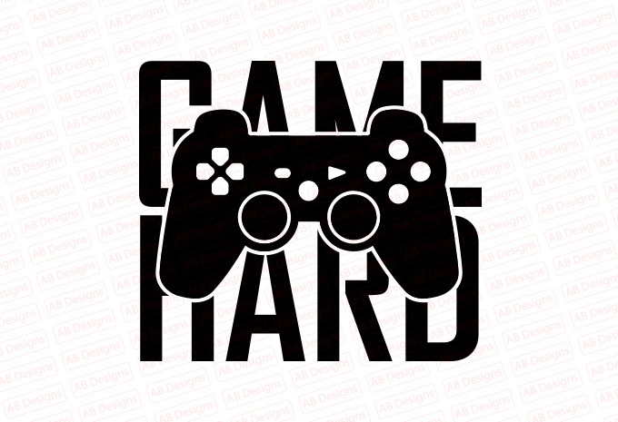 Game hard T-Shirt Design