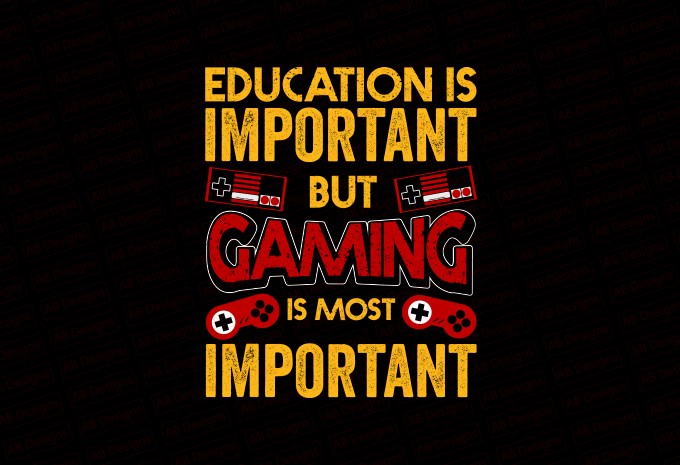 10 Gaming T-Shirt Design Bundle