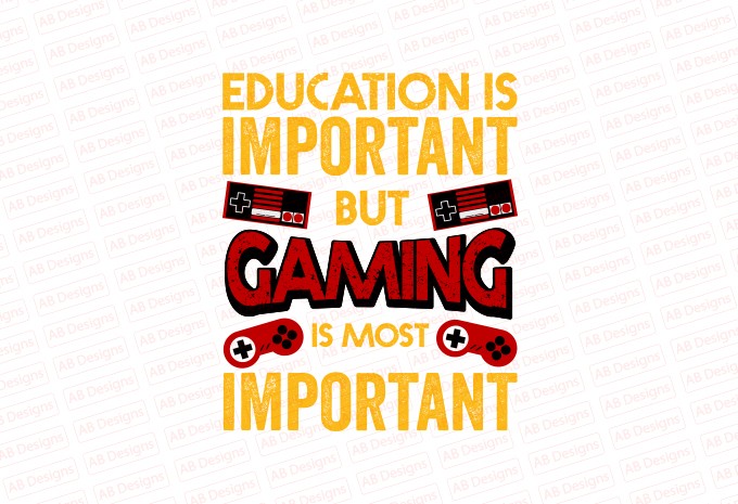 10 Gaming T-Shirt Design Bundle