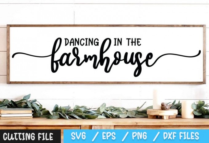 Dancing in the Farmhouse SVG