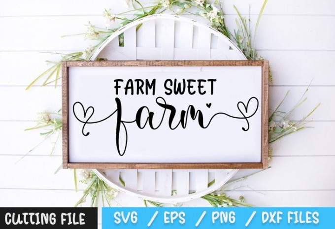 Farm Sweet Farm SVG