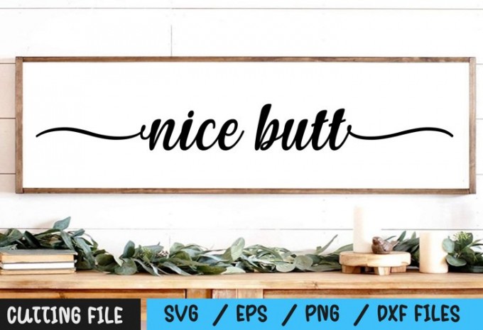 Nice Butt SVG