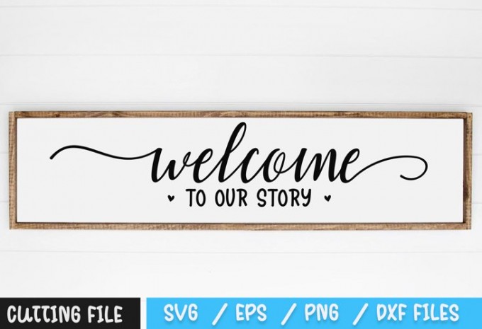 Welcome to our Story SVG