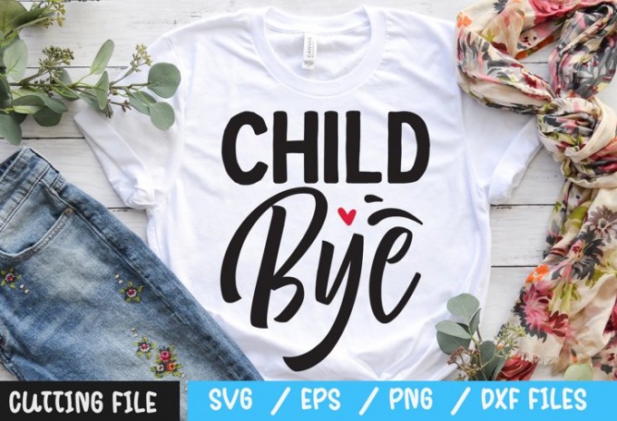 Child bye SVG