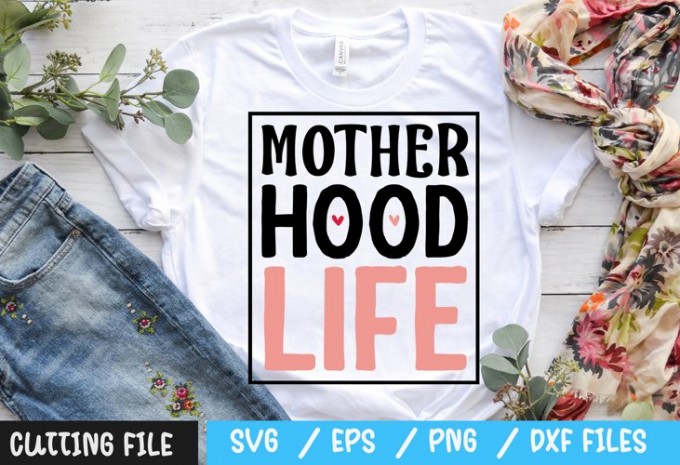 Motherhood life SVG