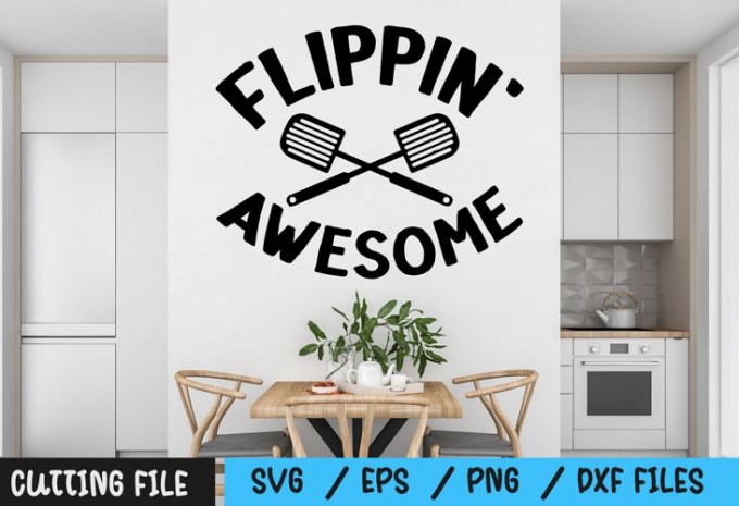 Flippin awesome svg