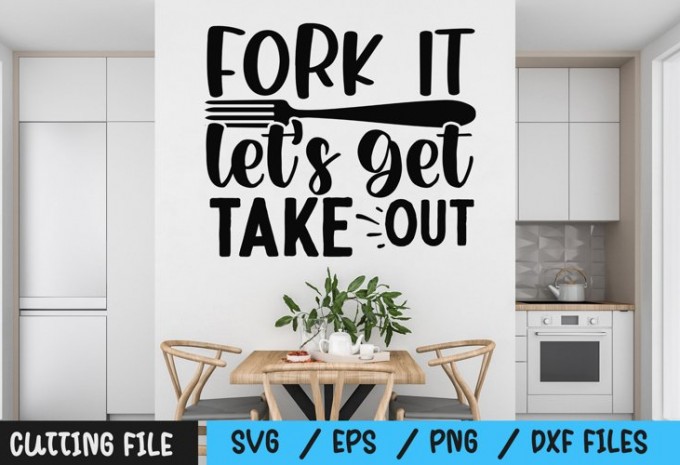 Fork it lets get take out svg