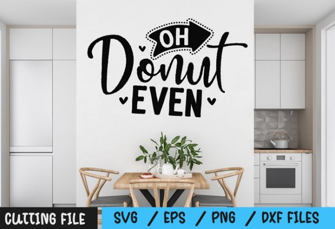 Oh Donut Even svg