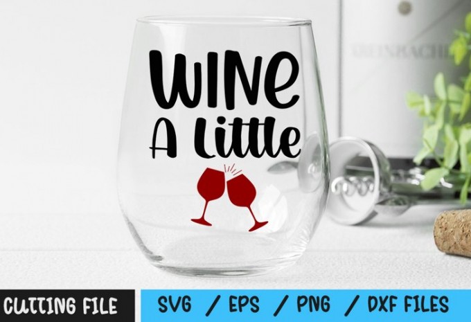 Wine A Little SVG