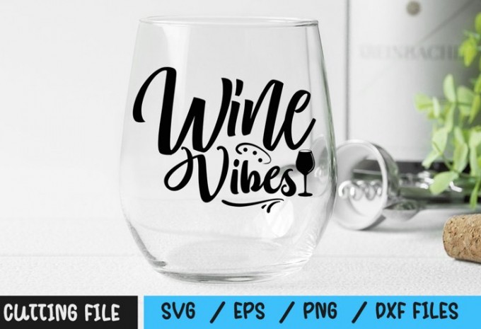 Wine Vibes SVG