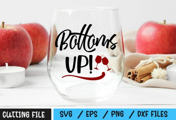 Bottoms up SVG