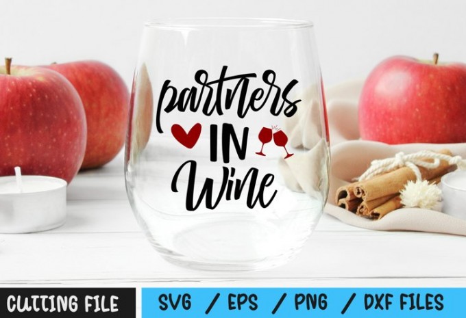 Partners in wine SVG