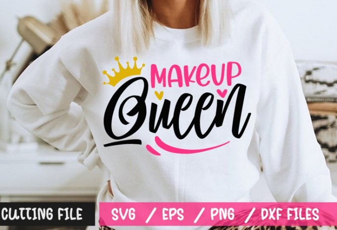 Makeup Queen SVG