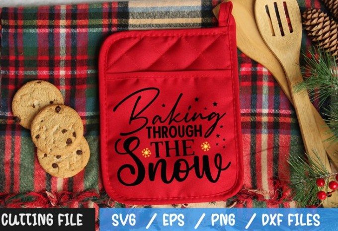 Baking Through the Snow SVG