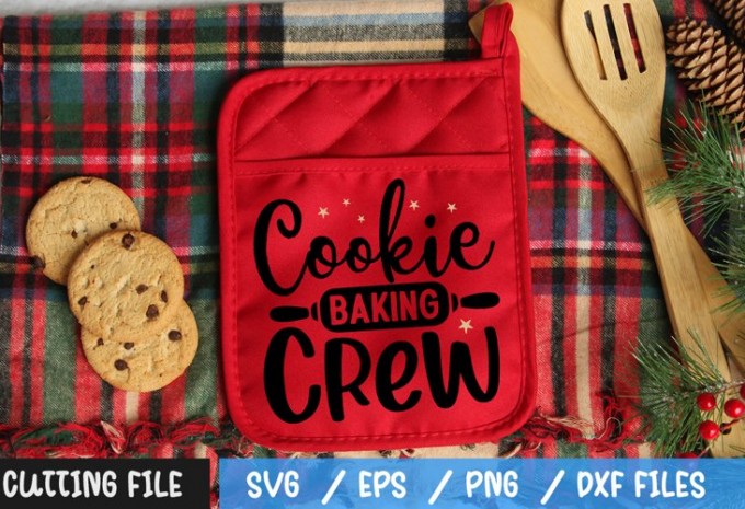 Cookie Baking Crew SVG