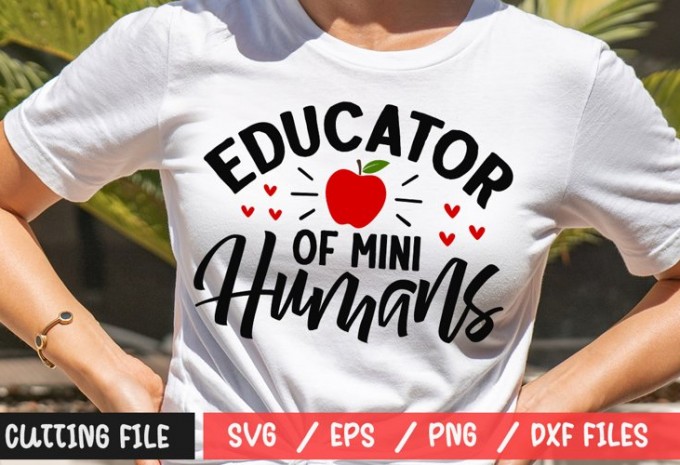 Educator of mini humans SVG (2)