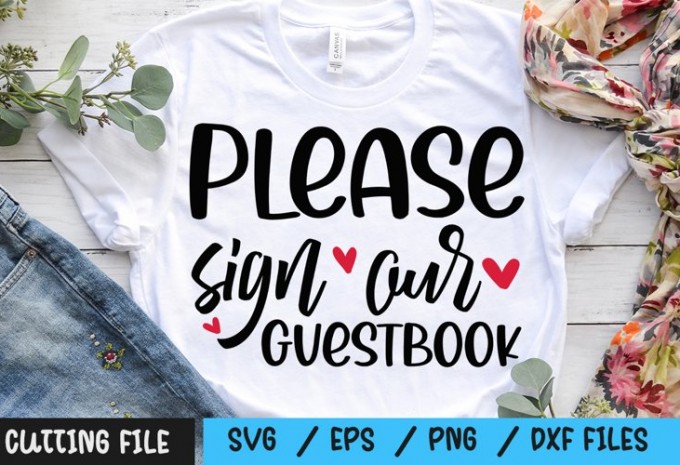 Please sign our guestbook SVG