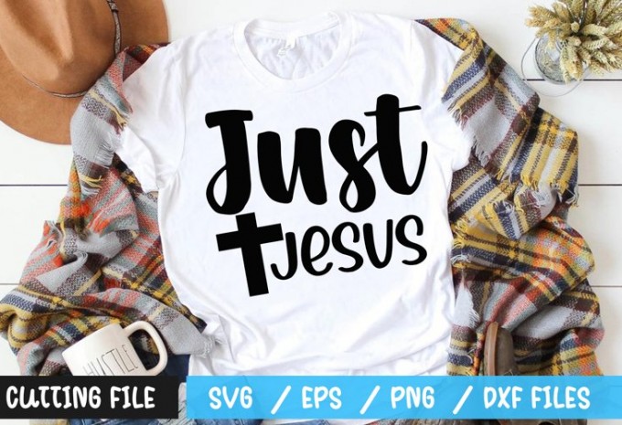 Just Jesus SVG