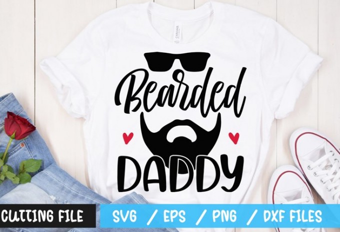 Bearded Daddy SVG