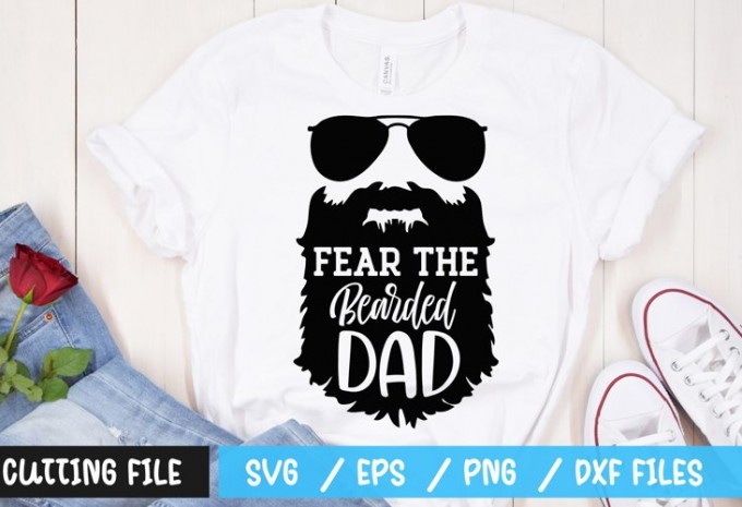 Fear the bearded dad SVG