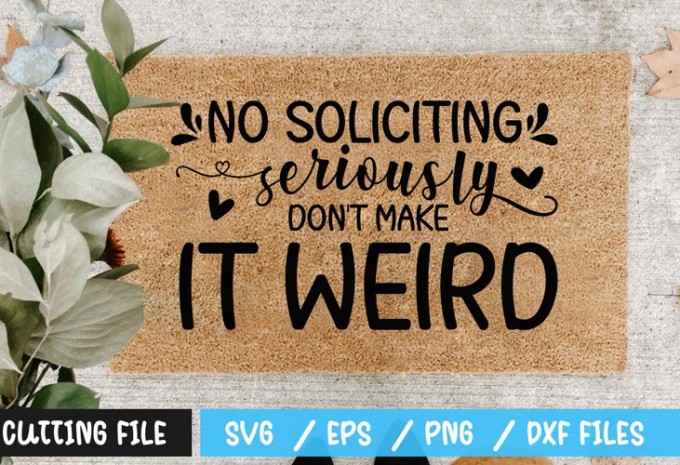 No soliciting seriously dont make it weird SVG
