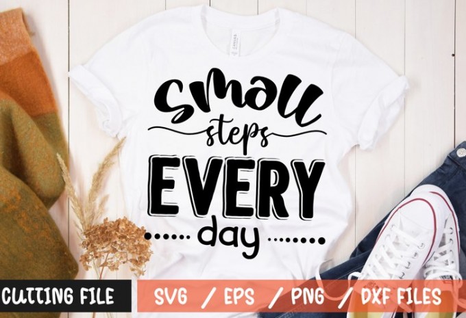 Small steps every day SVG