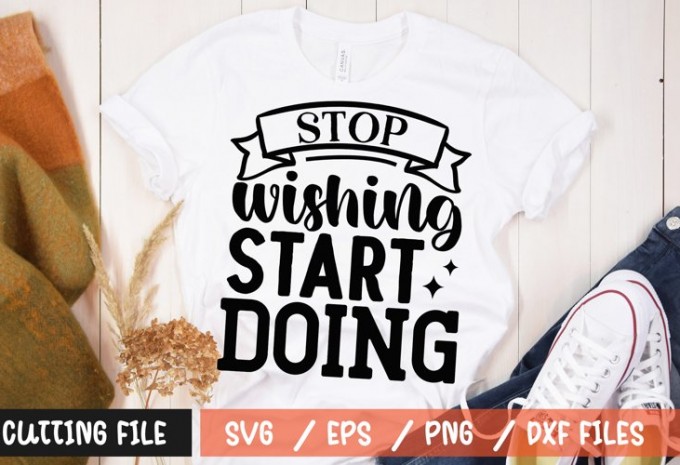Stop wishing start doing SVG