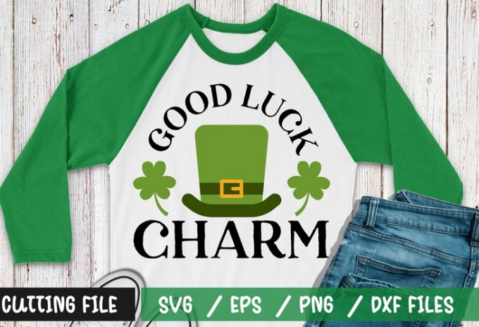 Good luck charm t-shirt design