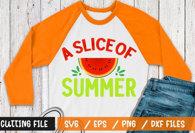 A slice of summer t-shirt design