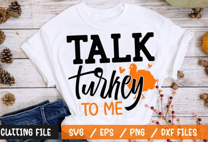 Talk turkey to me t-shirt design
