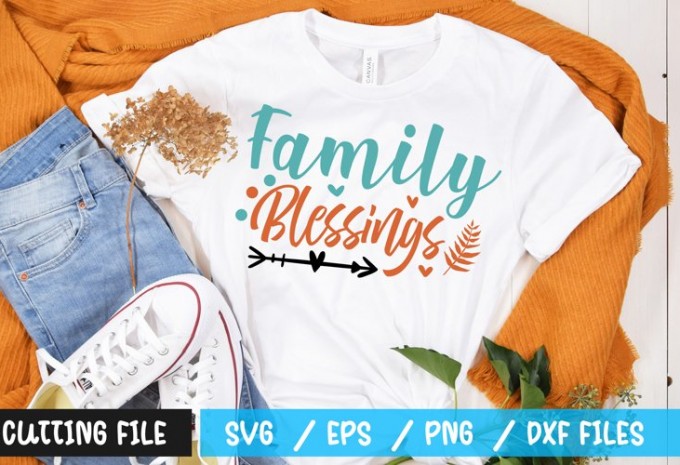 family blessings t-shirt design
